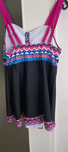 Damen badekleid 3xl zickzack - badekleid,