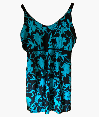 Damen badeanzug mit rock - badeanzug,