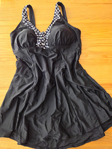 Ulla popken 46 badekleid - popken, gr.
