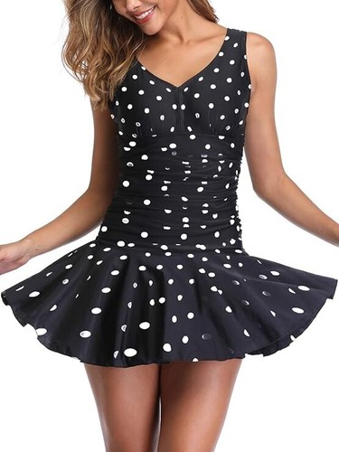 Damen badekleid plus - badekleid, size
